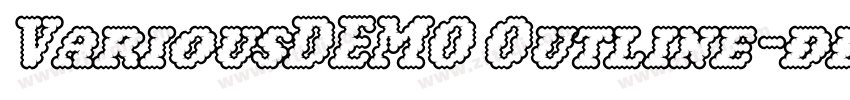 VariousDEMO Outline字体转换